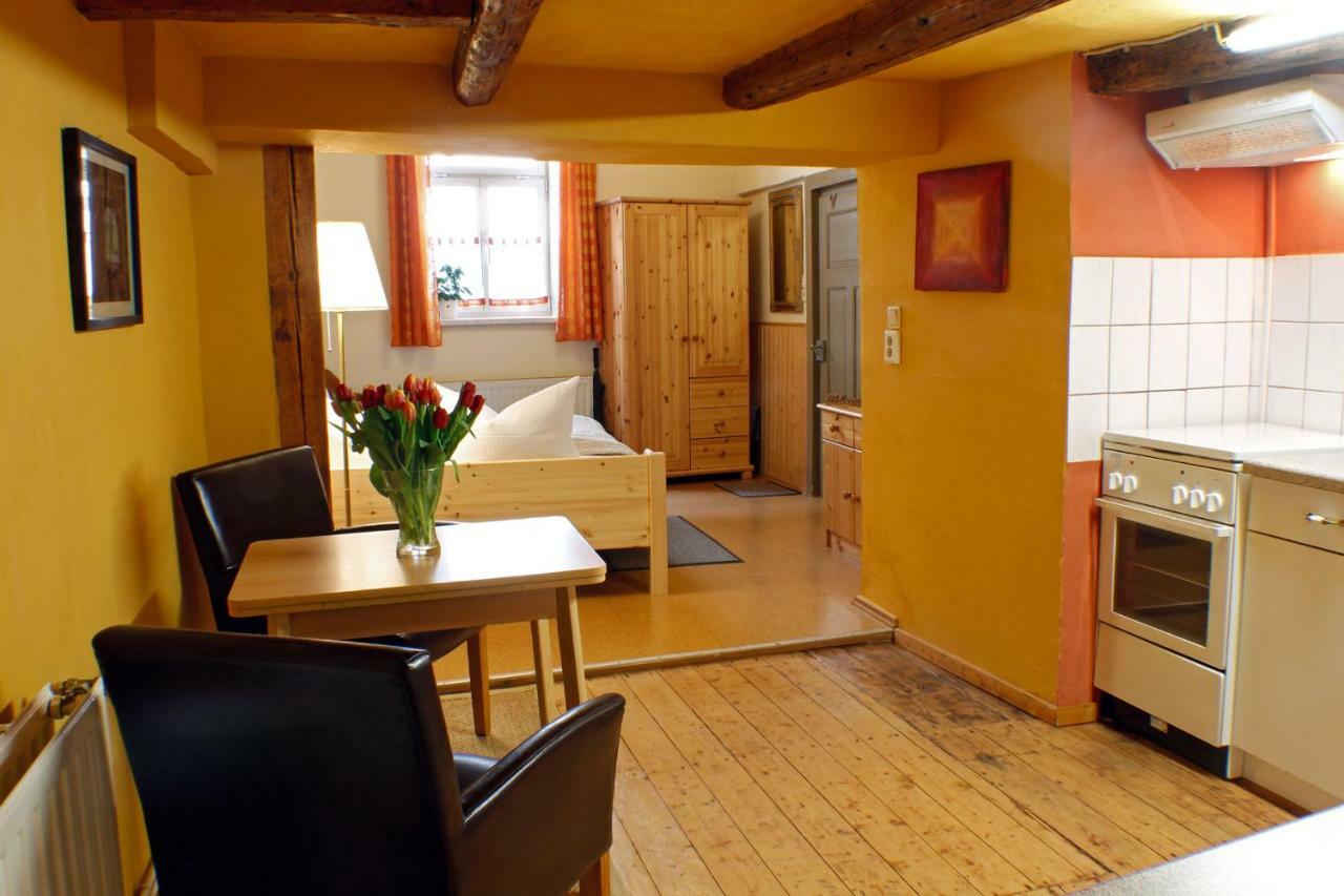 Ferienwohnung Im Damm Quedlinburg Exteriör bild